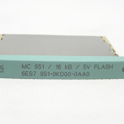 Siemens Simatic S7 6ES7951-0KD00-0AA0 / 6ES7 951-0KD00-0AA0 Memory Card 5V Flash 16 Kbyte / 8 bit - Maranos.de