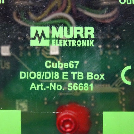Murr Elektronik Cube67 Klemmen-Erweiterungsmodul Klemmenmodul DIO8/DI8 (E) TB Box 56681 - Maranos.de
