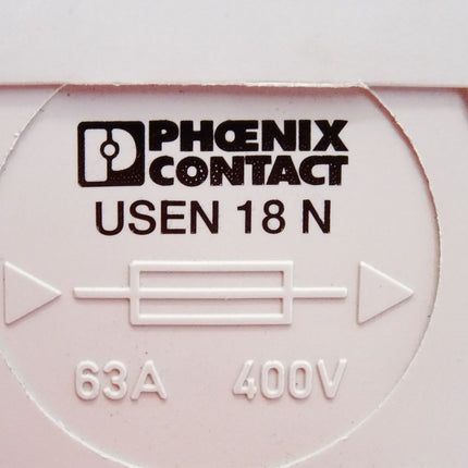 Phoenix Contact USEN 18 N Sicherungsreihenklemme 3048360 / Neu - Maranos.de