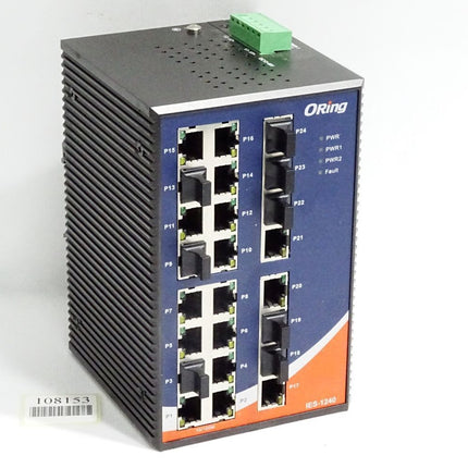 Oring IES-1240 24-port Ethernet Switch - Maranos.de