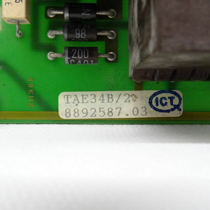 VEE 8892589.00 / TAE34B/2 / 8892587.03 - Maranos.de