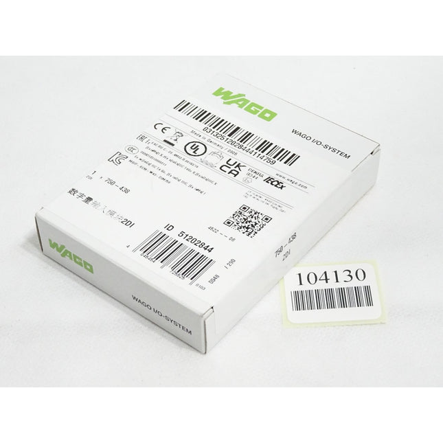 Wago 750-438 2-Kanal-Digitaleingang / Neu OVP versiegelt - Maranos.de