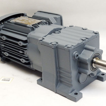 SEW Eurodrive Getriebemotor R17 DRS71M4 1360/98r/min 0.55kW i 13.84 / Neu - Maranos.de