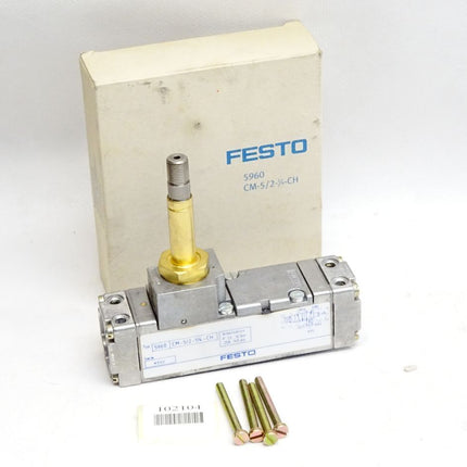 Festo Magnetventil 5960 CM-5/2-1/4-CH / Neu OVP - Maranos.de