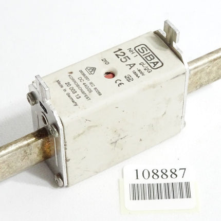 SIBA NH1 gL/gG 125A 500VAC 120kA 2000313 20 003 13 - Maranos.de