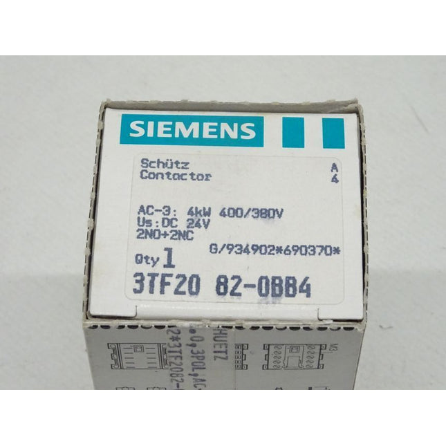 Siemens 3TF2082-0BB4 Schütz Schutzschalter 3TF2 082-0BB4 Neu-versiegelt - Maranos.de