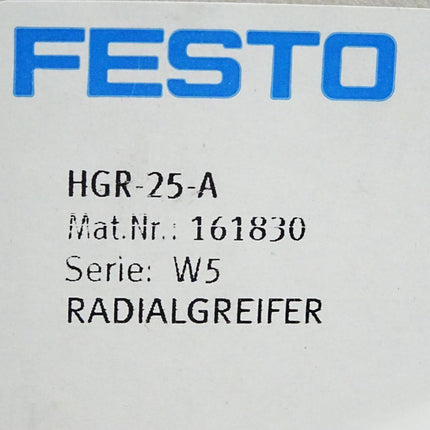 Festo 161830 HGR-25-A Radialgreifer / Neu OVP - Maranos.de