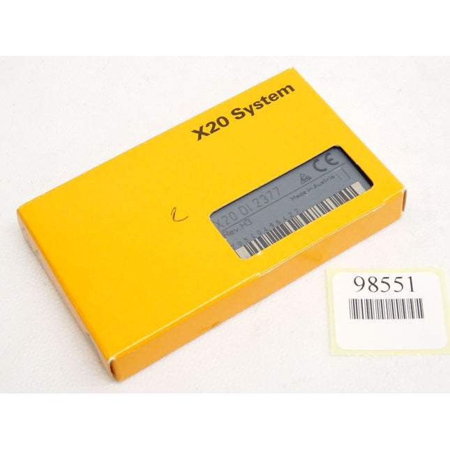 B&R X20DI2377 X20 DI 2377 Rev.H3 2 digitale Eingänge / Neu OVP - Maranos.de