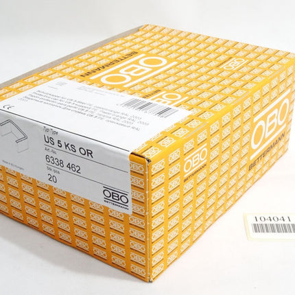 OBO Bettermann Schutzkappe für US 5-Stiel US 5 KS OR US5KSOR 6338462 Inhalt:20 Stück / Neu OVP - Maranos.de