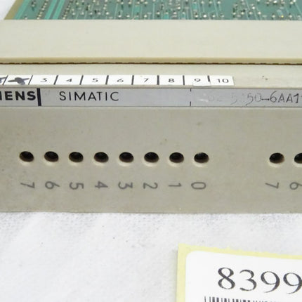 Siemens Simatic 6ES5450-6AA11 / 6ES5 450-6AA11 / E:2 - Maranos.de