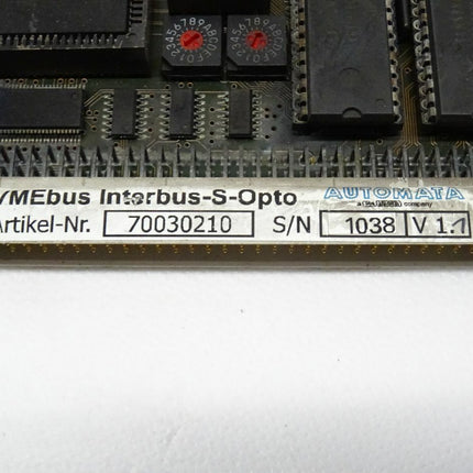 VMEbus Interbus-S-Opto 70030210 V1.1 - Maranos.de