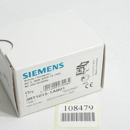 Siemens Schütz 3RT1015-1AB01 / Neu OVP - Maranos.de