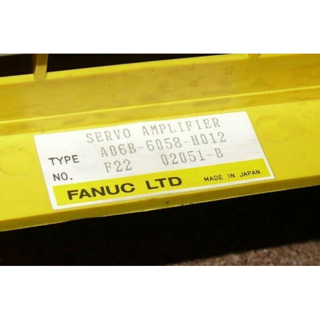 FANUC A06B-6058-H012 / A06B6058H012 AC-SERVO Unit AMPLIFIER - Maranos.de