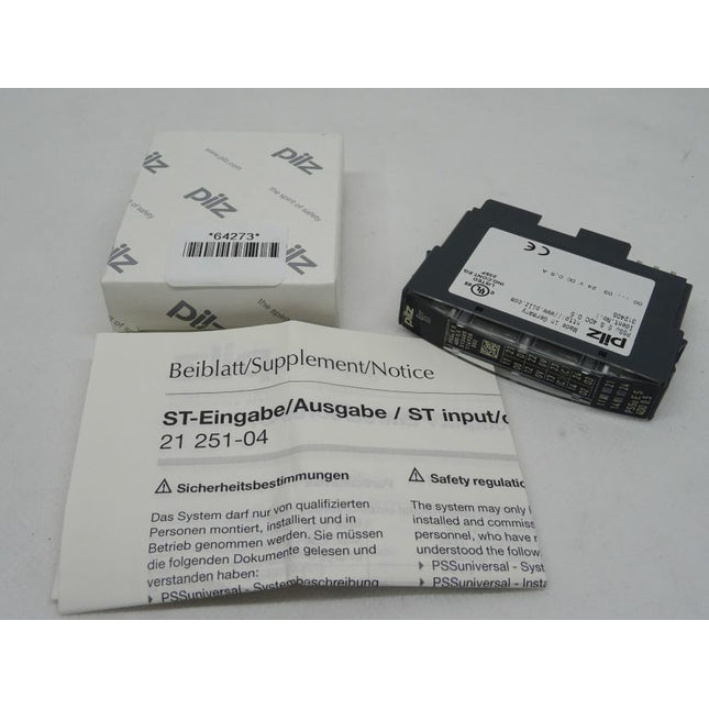 Pilz 312405 PSSu E S 4DO 0.5 NEU/OVP - Maranos.de