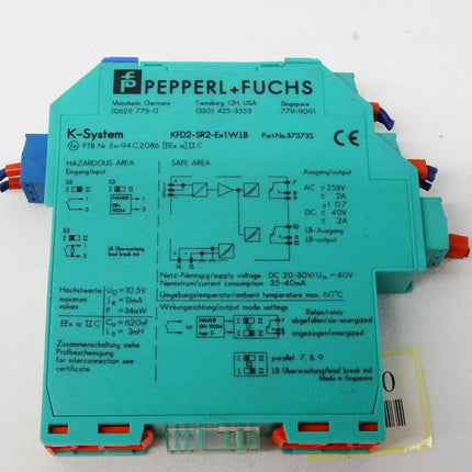 Pepperl+Fuchs 37373S / KFD2-SR2-Ex1.W.LB - Maranos.de