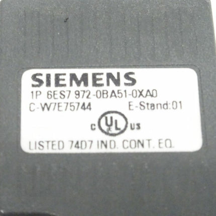 Siemens 6ES7972-0BA51-0XA0 Stecker 6ES7 972-0BA51-0XA0 - Maranos.de