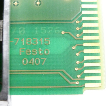 Festo 538000 Anschlussplatte VMPA2-FB-AP-2-1 mit 718315 Karte - Maranos.de