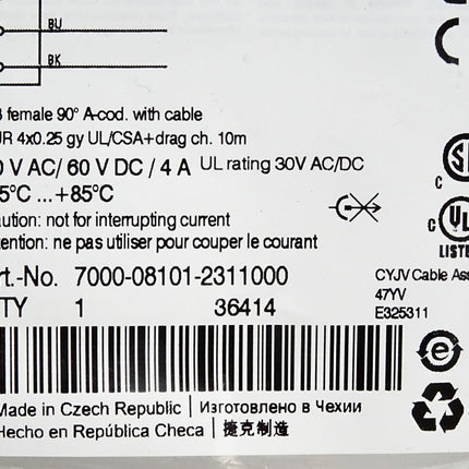 Murr 7000-08101-2311000 Steckverbinder / Neu OVP - Maranos.de