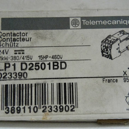 Telemecanique LP1D2501BD Contactor LP1 D2501BD Schütz 11kW NEU-OVP - Maranos.de