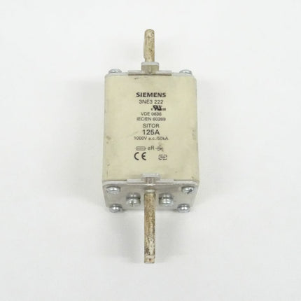 Siemens SITOR 3NE3222 VDE 0636 IEC/EN 60269 125A 1000V 3NE3 222 - Maranos.de