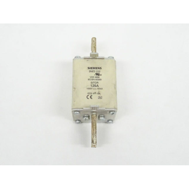 Siemens SITOR 3NE3222 VDE 0636 IEC/EN 60269 125A 1000V 3NE3 222 - Maranos.de