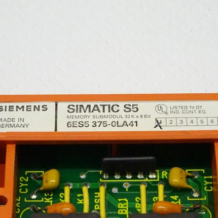 Siemens 6ES5375-0LA41 Memory Submodul 6ES5 375-0LA41 E:01 - Maranos.de