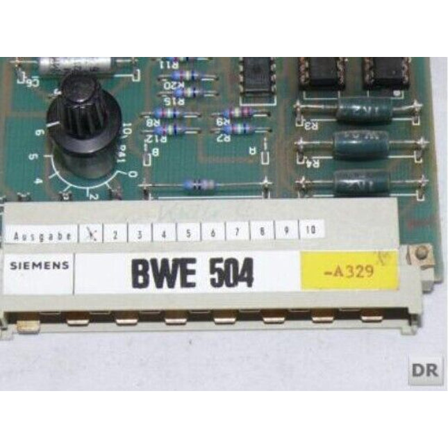 SIEMENS BWE / BWE504 / BWE 504 / BWE504-A329 / E14012-D5464-M100 - Maranos.de