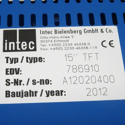 Intec 786910 15" TFT Touch Panel Industrie Monitor - Maranos.de