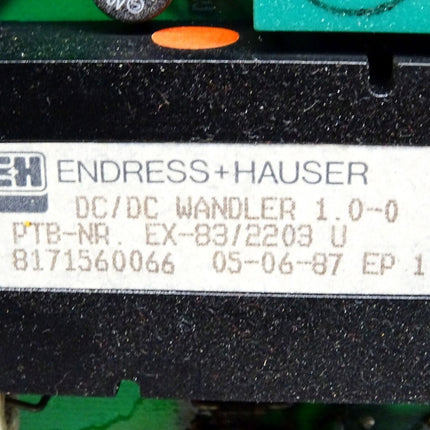 Endress+Hauser FMC470Z Silometer Einschubkarte - Maranos.de