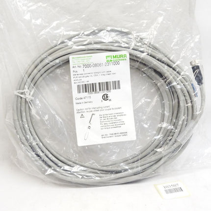 Murr Elektronik Kabel 7000-08061-2311000 / Neu OVP - Maranos.de