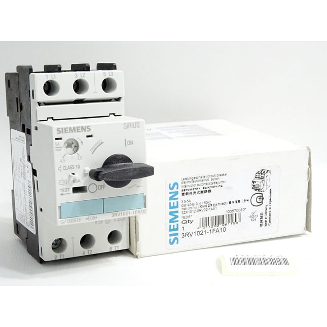 Siemens Leistungsschalter 3RV1021-1FA10 / Neu OVP - Maranos.de