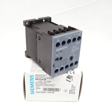 Siemens Zeitrelais 3RP2025-1AP30 AC 200-240V AC/DC 24V 3RP2 025-1AP30 / NEU-OVP - Maranos.de