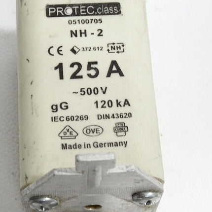Protec.class Sicherung 05100705 NH-2 125A 500VAC gG 120kA - Maranos.de