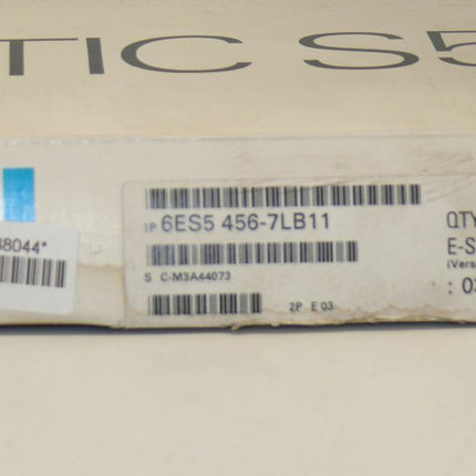 Siemens Simatic S5 6ES5456-7LB11 / 6ES5 456-7LB11 E:03 OVP - Maranos.de