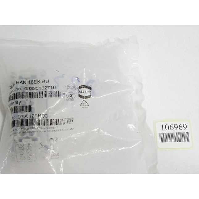 Harting 09330162716 Buchse Han 16 ES-BU Han16ES-F / Neu OVP - Maranos.de