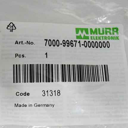 Murr Elektronik Schutzdeckel Push Pull RJ45 7000-99671-0000000 / Neu OVP - Maranos.de