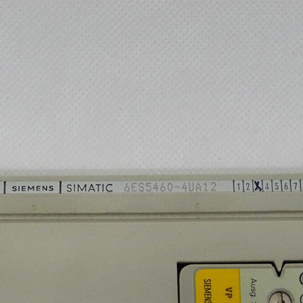 Siemens 6ES5460-4UA12 Simatic S5 6ES5 460-4UA12 E:03 - Maranos.de