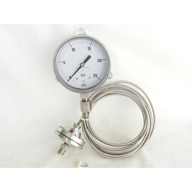 WIka Ettore Cella Manometer BNF150 0...25bar / Neu - Maranos.de