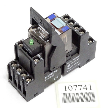 Siemens Simirel Relais PT580024 mit Sockel PT78704 - Maranos.de