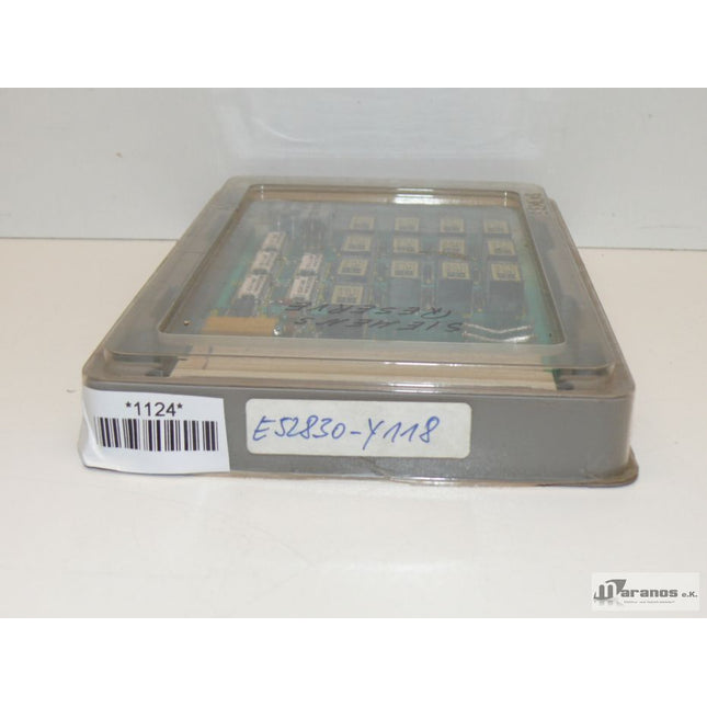 Siemens Simaitc Teleperm  E52830-Y118 / E5 2830-Y118 - Maranos.de