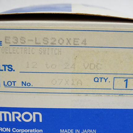 Omron E3S-LS20XE4 Photoelectric Switch / Neu OVP - Maranos.de