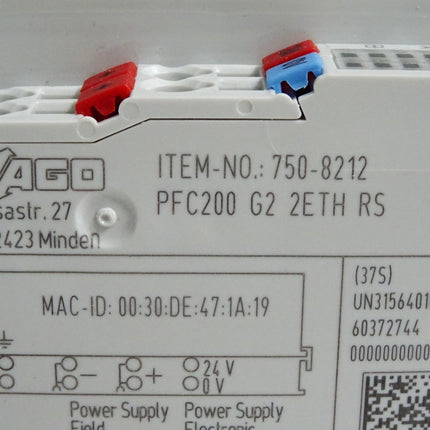 Wago 750-8212 Controller PFC200 / Neu OVP - Maranos.de