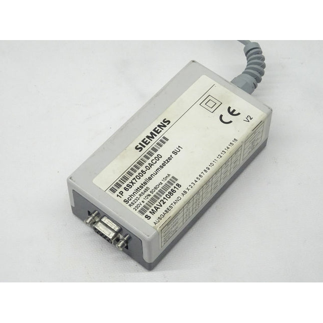 Siemens 6SX7005-0AC00 Schnittstellenumsetzer SU1 6SX7 005-0AC00 - Maranos.de