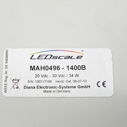 Diana Electronic-Systeme LEDscale MAH0496-1400B / Neu - Maranos.de