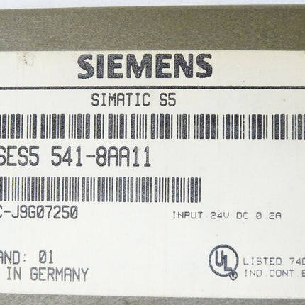 Siemens CP541 6ES5541-8AA11 6ES5 541-8AA11 - Maranos.de