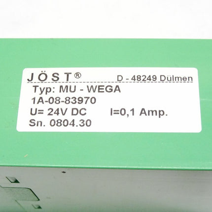 Jöst MU-WEGA 1A-08-83970 / Messumformer für Wegaufnehmer / Neu - Maranos.de