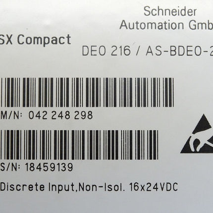 Schneider Automation TSX Compact DEO216/AS-BDEO-216 - Maranos.de