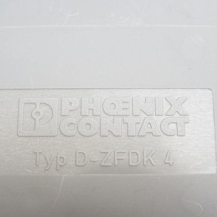 Phoenix Contact D-ZFDK4 3024229 End Platte / Inhalt : 10 Stück / Neu - Maranos.de