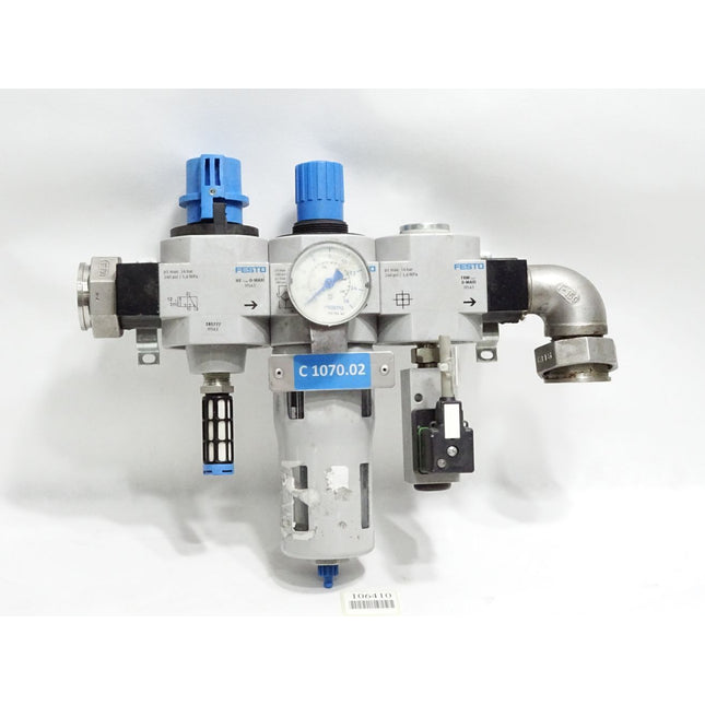 Festo Wartungseinheit LFR-3/4-D-MAXI-KF 185777 HE-D-MAXI LFR-D-MAXI FRM-D-MAXI 175250 PEV-1/4-B-OD - Maranos.de