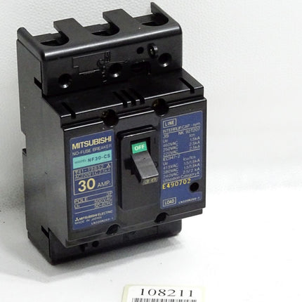 Mitsubishi No-Fuse Breaker NF30-CS 30A - Maranos.de